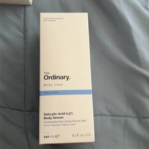 The ordinary body care direct assets SALICYLIC body serum new inbox